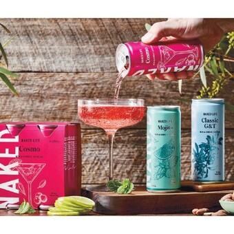 Woolworths Naked life mixers 4 x 200-250ml offer