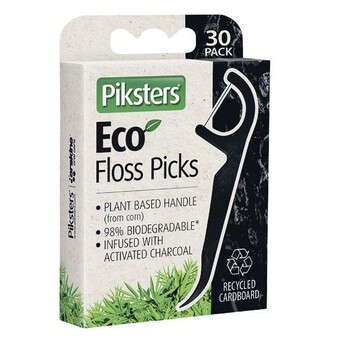 Woolworths Piksters eco floss picks pk 30 offer