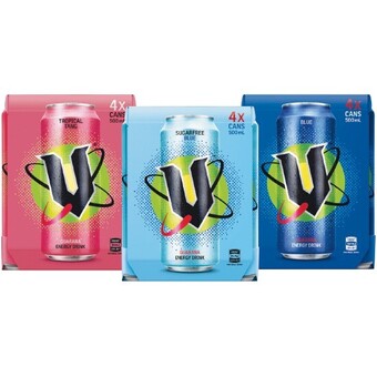 Woolworths V energy drink 4 x 500ml offer