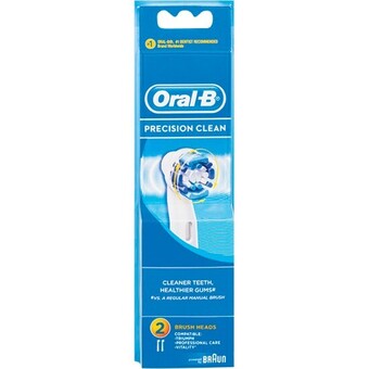 Woolworths Oral-b precision clean replacement brush heads pk 2 offer
