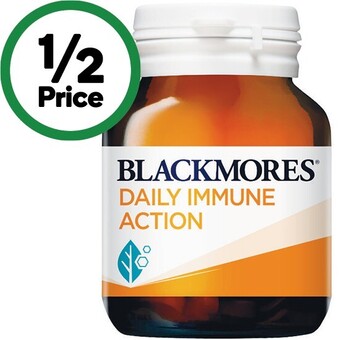 Woolworths Blackmores daily immune action pk 60* offer