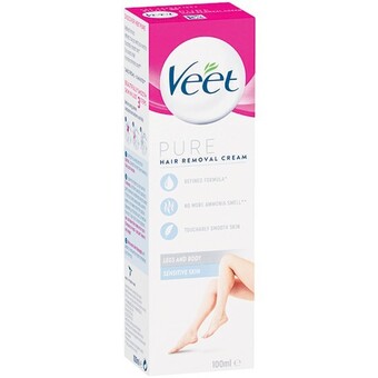 Woolworths Veet hair removal cream sensitive 100g offer