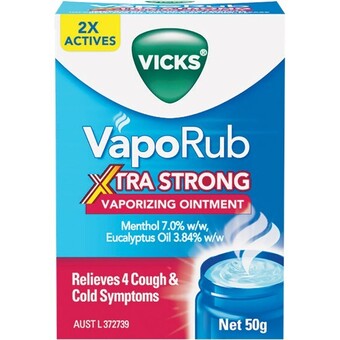 Woolworths Vicks vaporub extra strong 50g~ offer