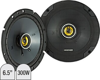 Autobarn Kicker 6.5” cs series 2 way coaxial speakers offer