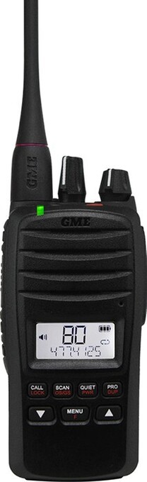 Autobarn Gme 5w/1w switchable 80ch uhf cb handheld radio offer