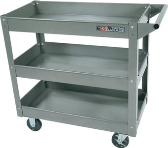 Autobarn Extreme garage 150kg 3 tier tool cart offer