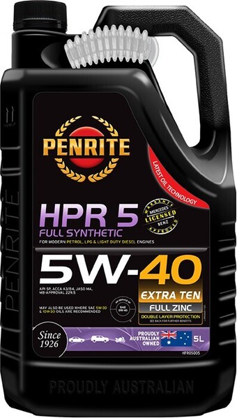 Autobarn Penrite full synthetic 5w40 5l offer