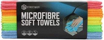 Autobarn Streetwize 20 piece soft microfibre towels pack offer