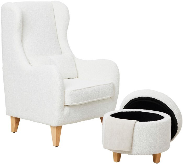 Il tutto olivia rocker chair & ottoman offer at Baby Bunting