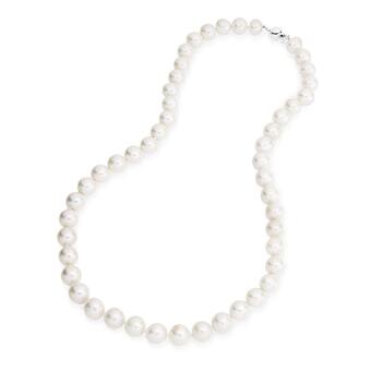 Angus & Coote 9ct white gold cultured freshwater pearl necklace offer