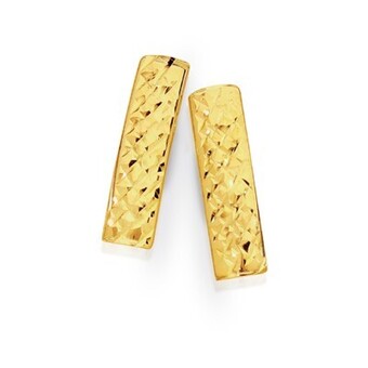 Angus & Coote 9ct gold earrings offer