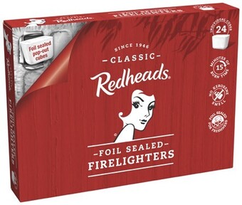 IGA Redheads firelighters 24 pack offer