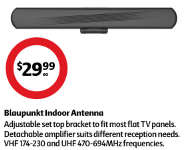 Blaupunkt Indoor Antenna offer at Coles