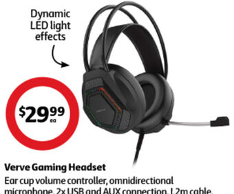 Coles Verve Gaming Headset offer