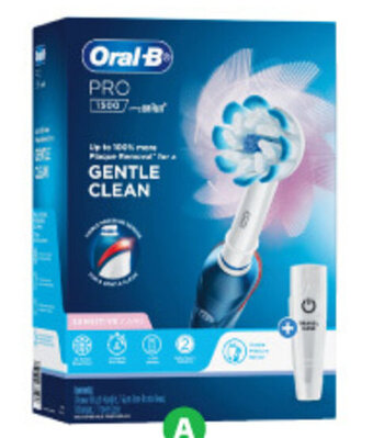Woolworths Oral-B Pro 1500 Electric Toothbrush offer