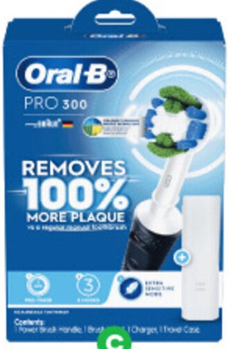 Woolworths Oral-B Pro 300 Electric Toothbrush offer