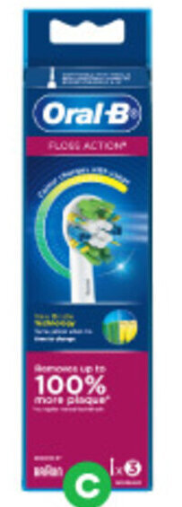 Woolworths Oral-B Floss Action Brush Heads Pk 3 offer
