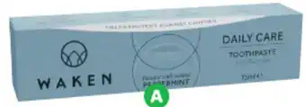 Waken Peppermint Toothpaste 75ml
