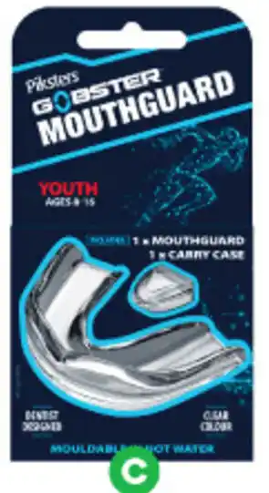 Woolworths Piksters Gobsters Mouthguard Youth or Adult Pk 1 offer