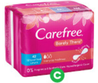 Woolworths Carefree Liners Pk 42 offer
