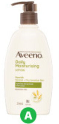 Woolworths Aveeno Daily Moisturising Fragrance Free Body Lotion 354ml offer
