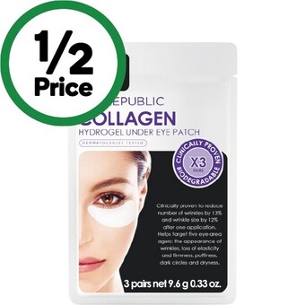 Woolworths Skin republic collagen hydro under eye patches offer