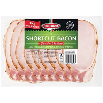 Woolworths D’orsogna shortcut bacon 1 kg – from the fridge offer