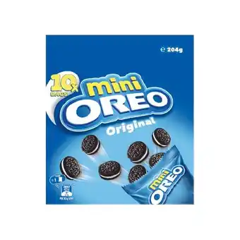 Woolworths Oreo mini multipack 204-230g pk 10 offer