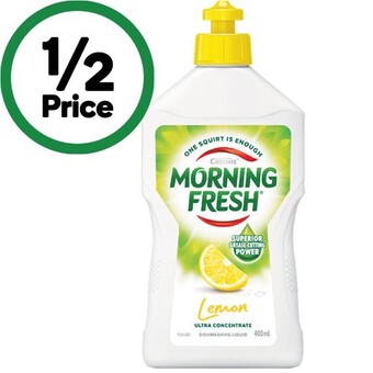 Woolworths Morning fresh dishwashing liquid 400ml offer