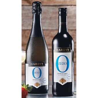 Woolworths Hardys zero alcohol wine 750ml offer
