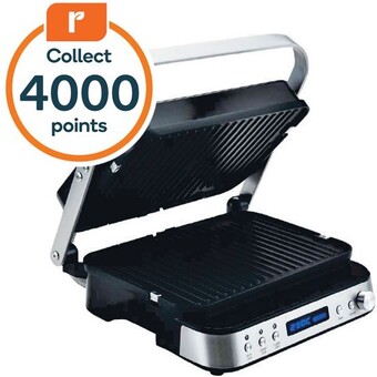 Woolworths Eurochef smart multi contact grill sandwich panini press maker fast cafe style offer