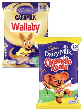 Coles Cadbury sharepack 144g-180g offer
