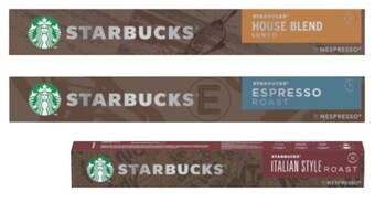 Coles Starbucks nespresso compatible capsules 10 pack offer