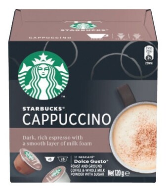 Coles Starbucks dolce gusto capsules 12 pack offer