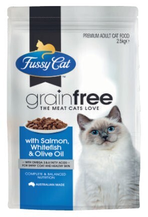 Coles Fussy cat grainfree dry cat food 2.5kg offer