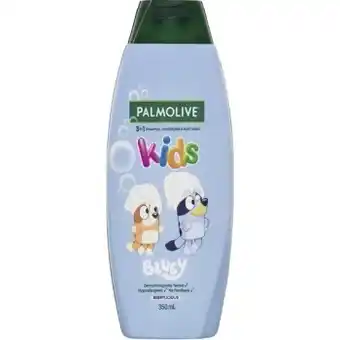 BIG W Palmolive 3-in-1 bluey kids shampoo & conditioner 350ml offer