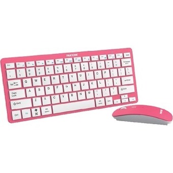 BIG W Pantone mini scissor switch wireless keyboard and mouse combo# offer