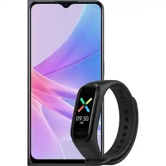 BIG W Oppo a78 5g - glowing black with oppo band offer