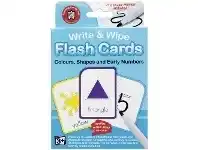 Officeworks Learning Can Be Fun Write & Wipe Colours, Shapes and Numbers offer
