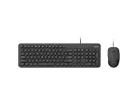 Officeworks Philips SPT6334 Wired Keyboard and Mouse Combo offer
