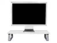 Officeworks Kensington Monitor Stand White offer