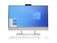 Officeworks HP 27" All-in-One PC Core i5 16/512GB Silver DP0103D offer