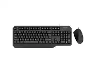 Officeworks Philips SPT6202B Wired Keyboard and Mouse Combo offer