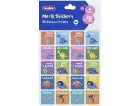 Officeworks Kadink Merit Stickers 80 Pack Dinosaurs offer