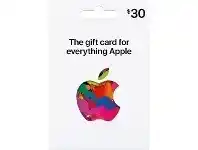 Officeworks Apple Gift Card $30 offer