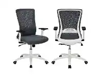 Officeworks J.Burrows Scarborough Medium Back Chair Charcoal offer
