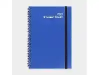 Officeworks Studymate A5 2022 Week to View Diary Blue Stud offer