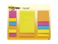 Officeworks Post-it Super Sticky Notes Assorted Rio De Janeiro 13 Pack offer