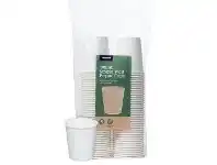 Officeworks J.Burrows Lined Single Wall Paper Cups 80 Pack 198mL offer