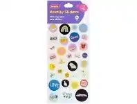 Officeworks Kadink Holographic Sticker Sheet Cute Design offer